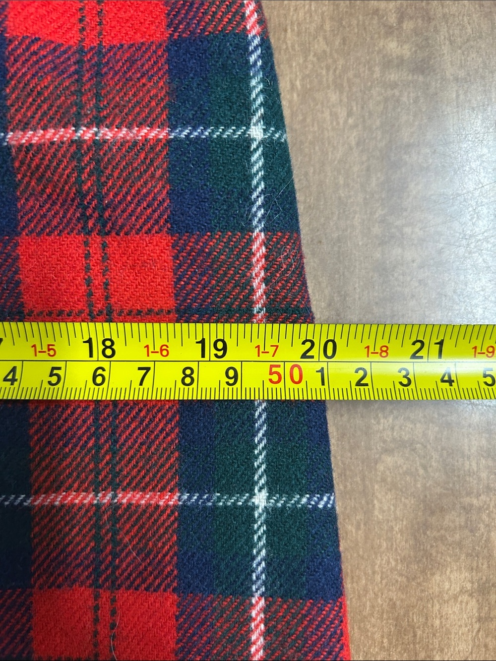 Vintage Pendleton Wool Manson Tartan Plaid Midi Skirt 70s 80s Size 12 
V - Picture 11 of 13